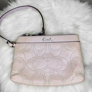 ❌SOLD❌ Coach Leather Wristlet Wallet